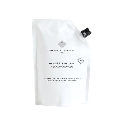 ESSENTIAL PARFUMS Orange Santal Liquid Body & Hand Soap Refill 500 ml